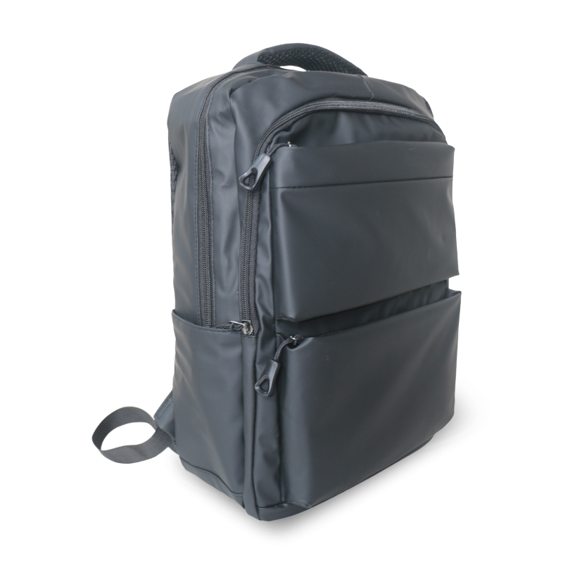 Black Business Film Computer Bag City Leisure University Ryggsekk stor kapasitet Laptop Ryggsekk